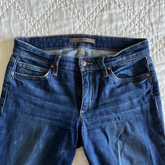 JOE’S JEANS Lucy petite skinny Jean size 27 raw hem - Picture 2 of 9